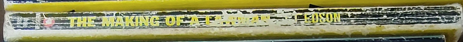 J.T. Edson  THE MAKING OF A LAWMAN spine of book image