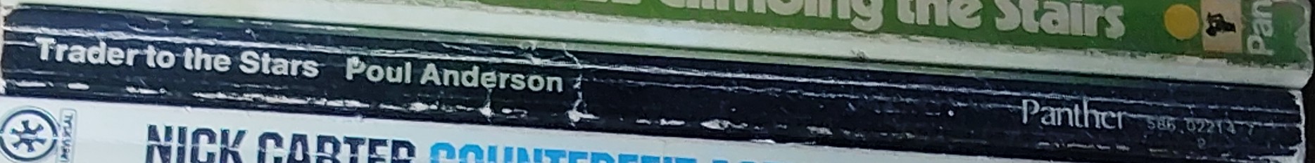 Poul Anderson  TRADER TO THE STARS spine of book image