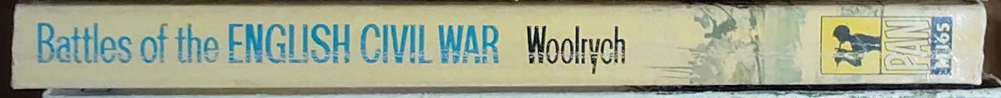 Austin Woolrych  BATTLES OF THE ENGLISH CIVIL WAR spine of book image