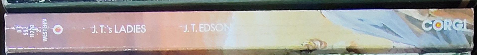 J.T. Edson  J.T.'s LADIES spine of book image