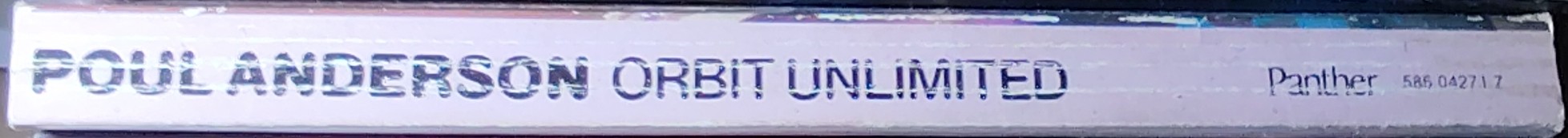 Poul Anderson  ORBIT UNLIMITED spine of book image