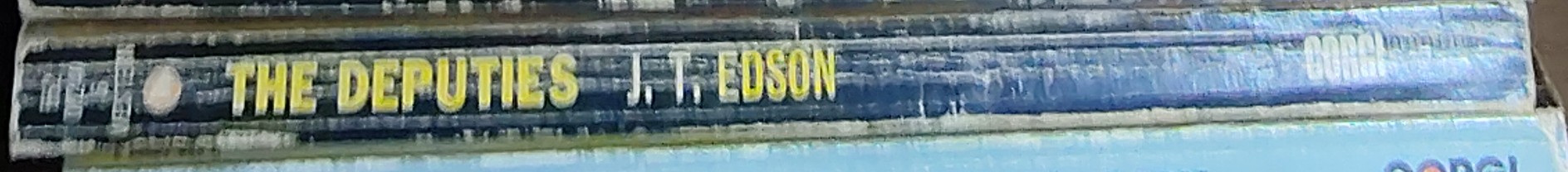 J.T. Edson  THE DEPUTIES spine of book image
