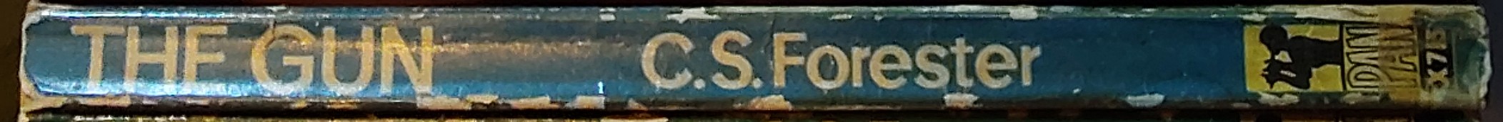 C.S. Forester  THE GUN spine of book image