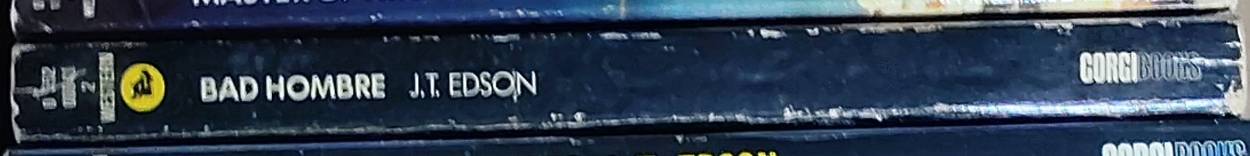 J.T. Edson  BAD HOMBRE spine of book image