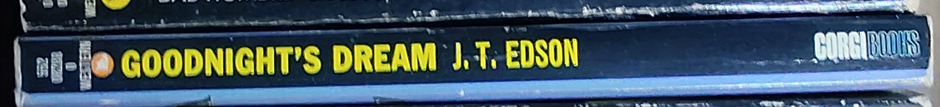 J.T. Edson  GOODNIGHT'S DREAM spine of book image