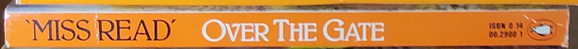 Miss Read  OVER THE GATE spine of book image