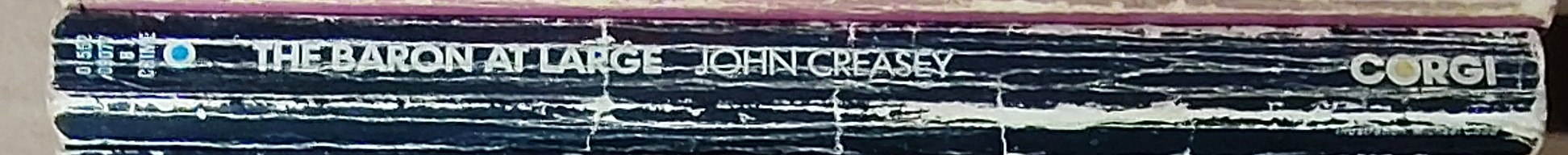 Anthony Morton  THE BARON AT LARGE spine of book image