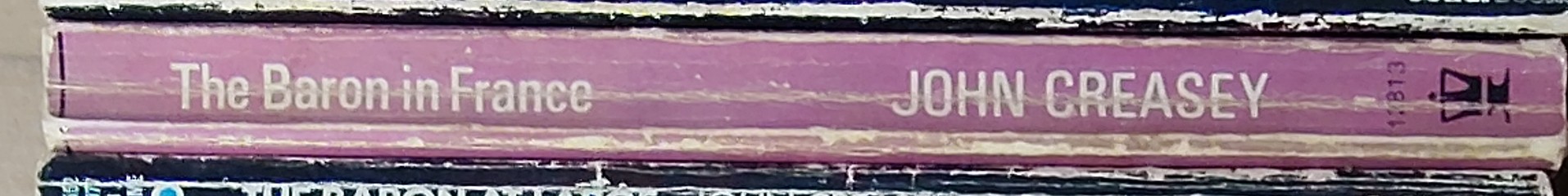 Anthony Morton  THE BARON IN FRANCE spine of book image