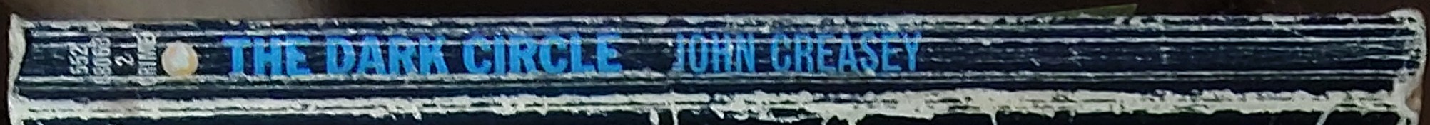 Gordon Ashe  THE DARK CIRCLE spine of book image