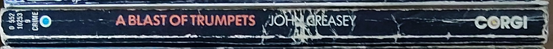 Gordon Ashe  A BLAST OF TRUMPETS spine of book image