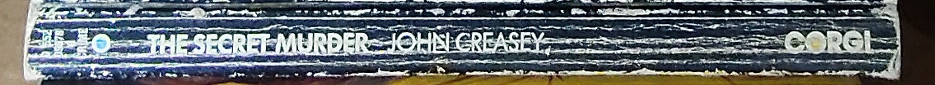 Gordon Ashe  THE SECRET MURDER spine of book image