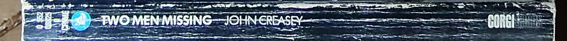 Gordon Ashe  TWO MEN MISSING spine of book image