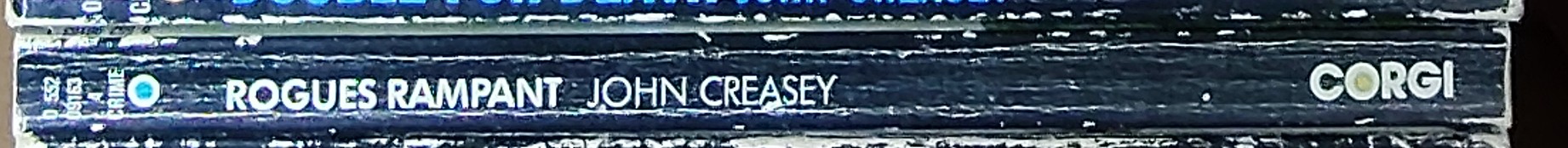 Gordon Ashe  ROGUES RAMPANT spine of book image