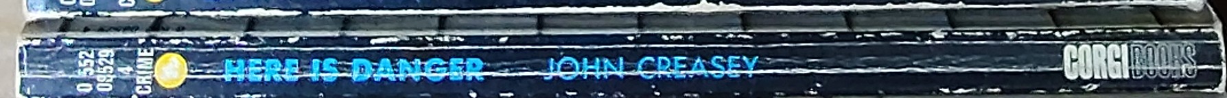 Gordon Ashe  HERE IS DANGER spine of book image