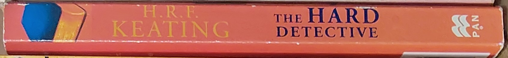 H.R.F. Keating  THE HARD DETECTIVE spine of book image