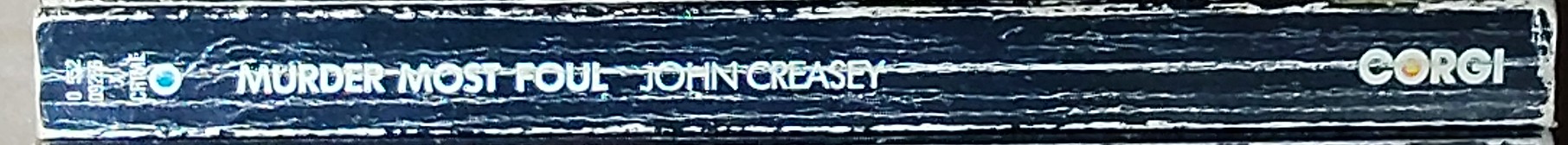 Gordon Ashe  MURDER MOST FOUL spine of book image