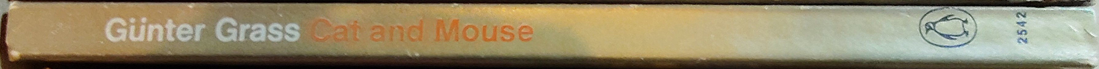 Gunter Grass  CAT AND MOUSE spine of book image