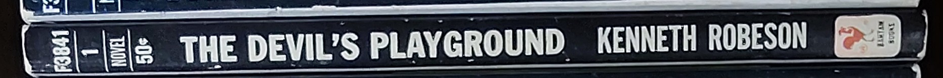 Kenneth Robeson  DOC SAVAGE: THE DEVIL'S PLAYGROUND spine of book image