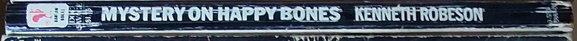 Kenneth Robeson  DOC SAVAGE: MYSTERY ON HAPPY BONES spine of book image