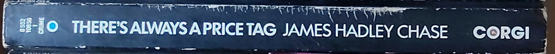 James Hadley Chase  THERE'S ALWAYS A PRICE TAG spine of book image
