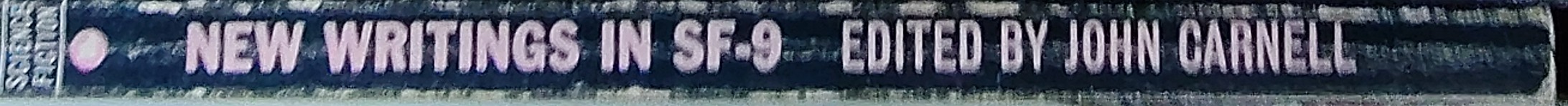 John Carnell (edits) NEW WRITINGS IN SF-9 spine of book image