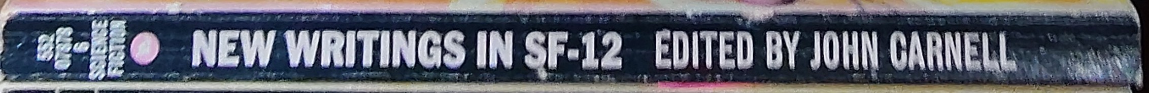 John Carnell (edits) NEW WRITINGS IN SF-12 spine of book image