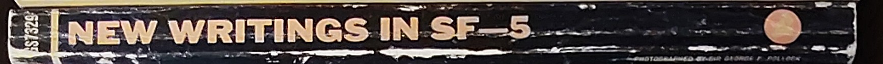 John Carnell (edits) NEW WRITINGS IN SF-5 spine of book image
