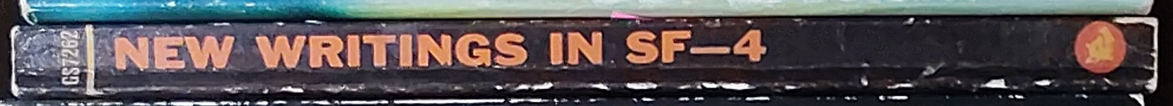 John Carnell (edits) NEW WRITINGS IN SF-4 spine of book image