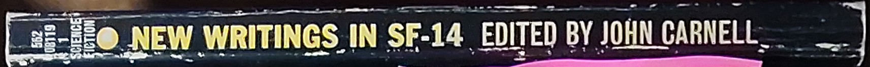 John Carnell (edits) NEW WRITINGS IN SF-14 spine of book image