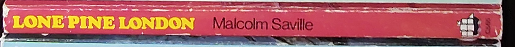 Malcolm Saville  LONE PINE LONDON spine of book image