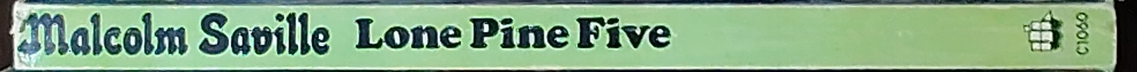 Malcolm Saville  LONE PINE FIVE spine of book image