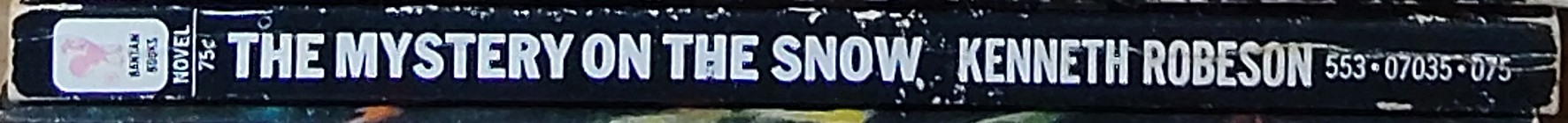 Kenneth Robeson  DOC SAVAGE: THE MYSTERY ON THE SNOW spine of book image