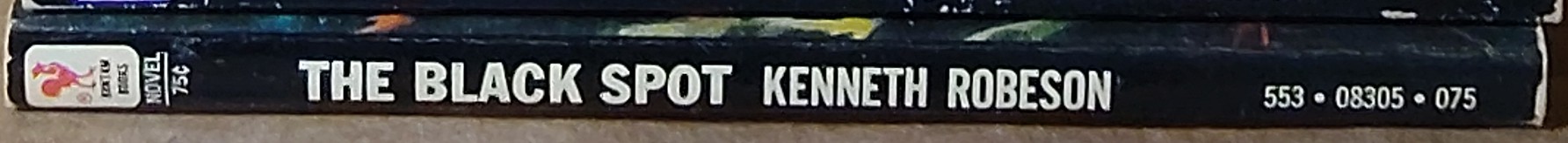 Kenneth Robeson  DOC SAVAGE: THE BLACK SPOT spine of book image