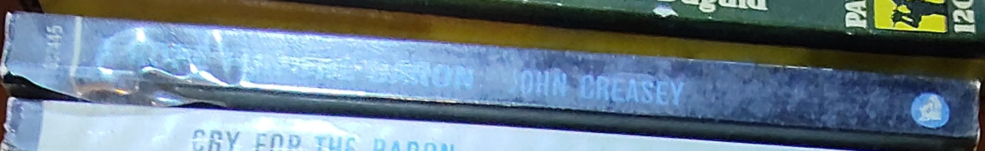 Anthony Morton  A ROPE FOR THE BARON spine of book image