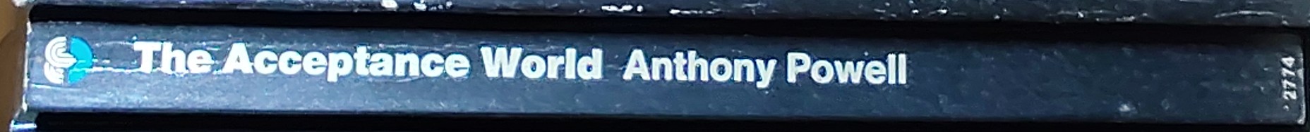 Anthony Powell  THE ACCEPTANCE WORLD spine of book image