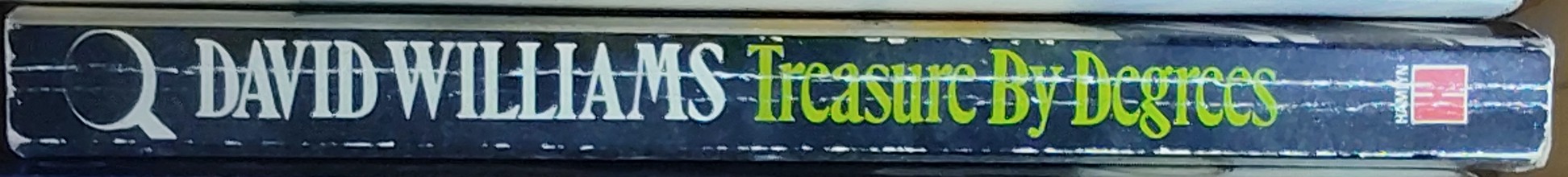 David Williams  TREASURE BY DEGREES spine of book image