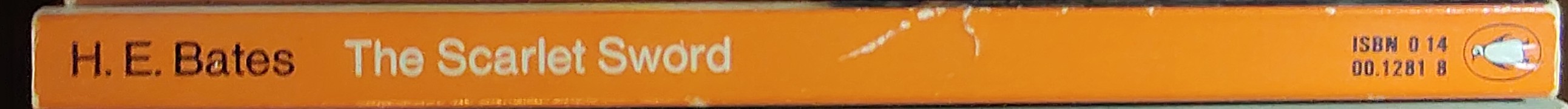 H.E. Bates  THE SCARLET SWORD spine of book image