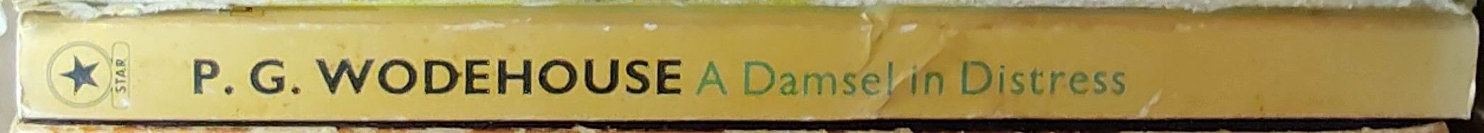 P.G. Wodehouse  A DAMSEL IN DISTRESS spine of book image