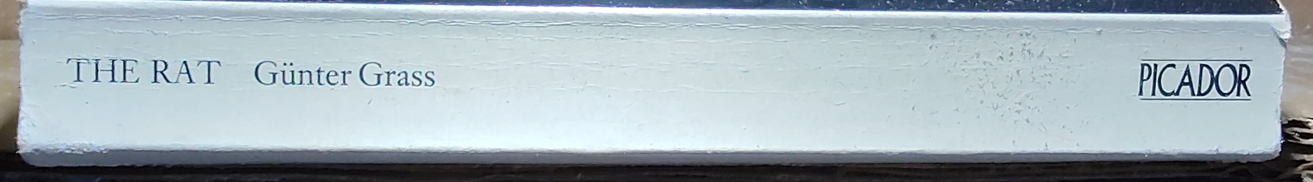 Gunter Grass  THE RAT spine of book image