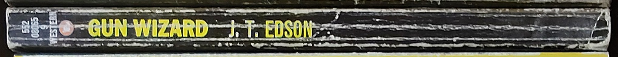 J.T. Edson  GUN WIZARD spine of book image