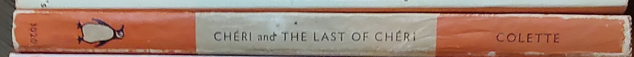 Colette   CHERI and THE LAST OF CHERI spine of book image