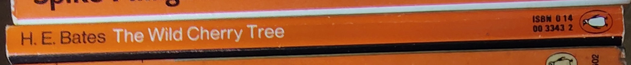 H.E. Bates  THE WILD CHERRY TREE spine of book image