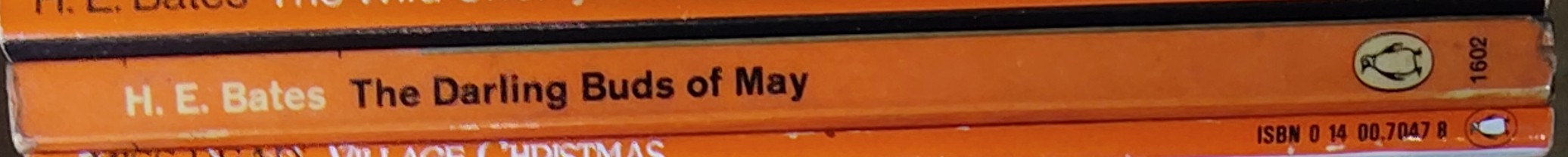 H.E. Bates  THE DARLING BUDS OF MAY spine of book image