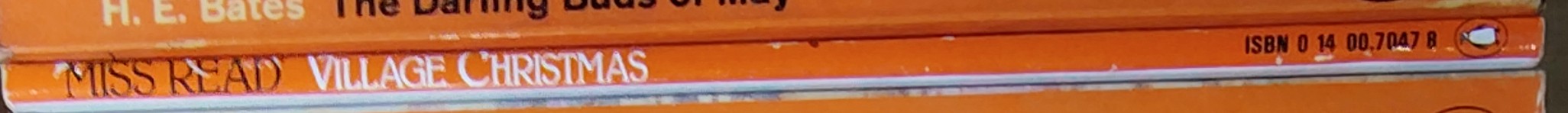 Miss Read  VILLAGE CHRISTMAS spine of book image