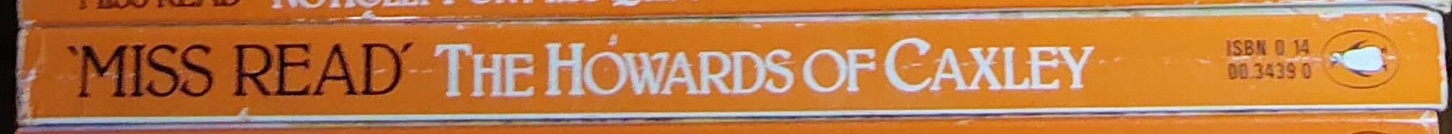 Miss Read  THE HOWARDS OF CAXLEY spine of book image