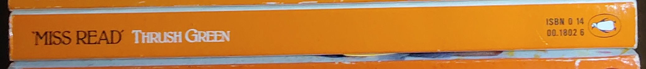 Miss Read  THRUSH GREEN spine of book image
