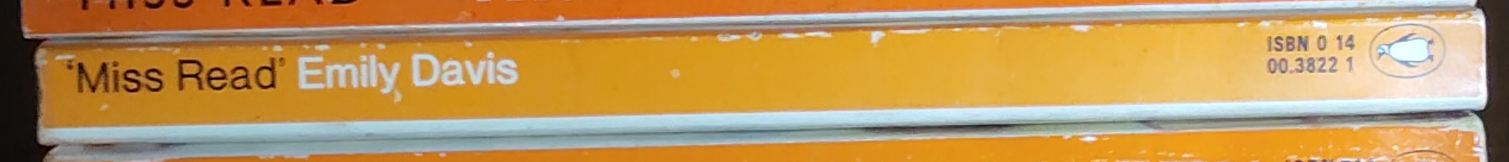 Miss Read  EMILY DAVIS spine of book image