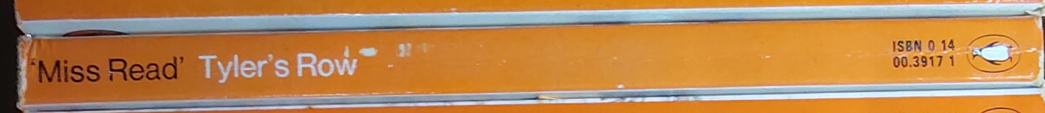Miss Read  TYLER'S ROW spine of book image