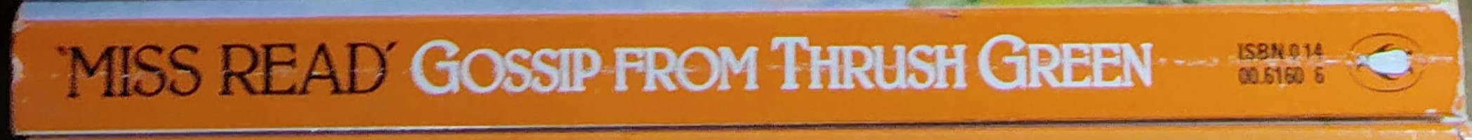 Miss Read  GOSSIP FROM THRUSH GREEN spine of book image