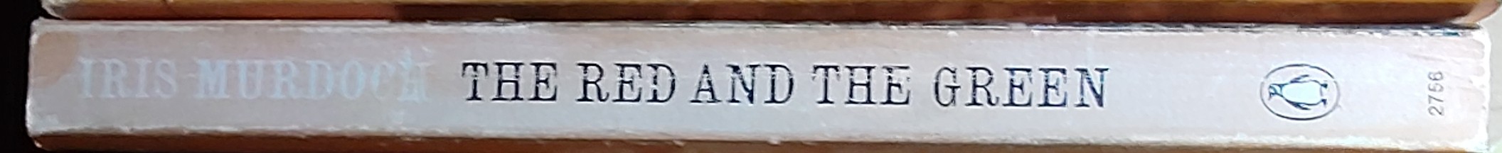 Iris Murdoch  THE RED AND THE GREEN spine of book image